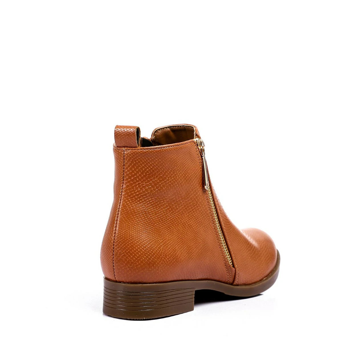 XO - حذاء كاحل من الجلد