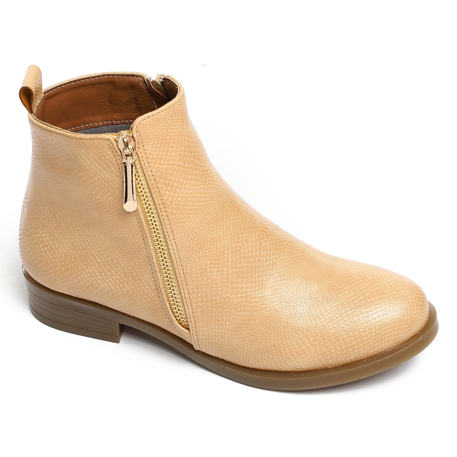 حذاء نصفي من الجلد على طراز Xo