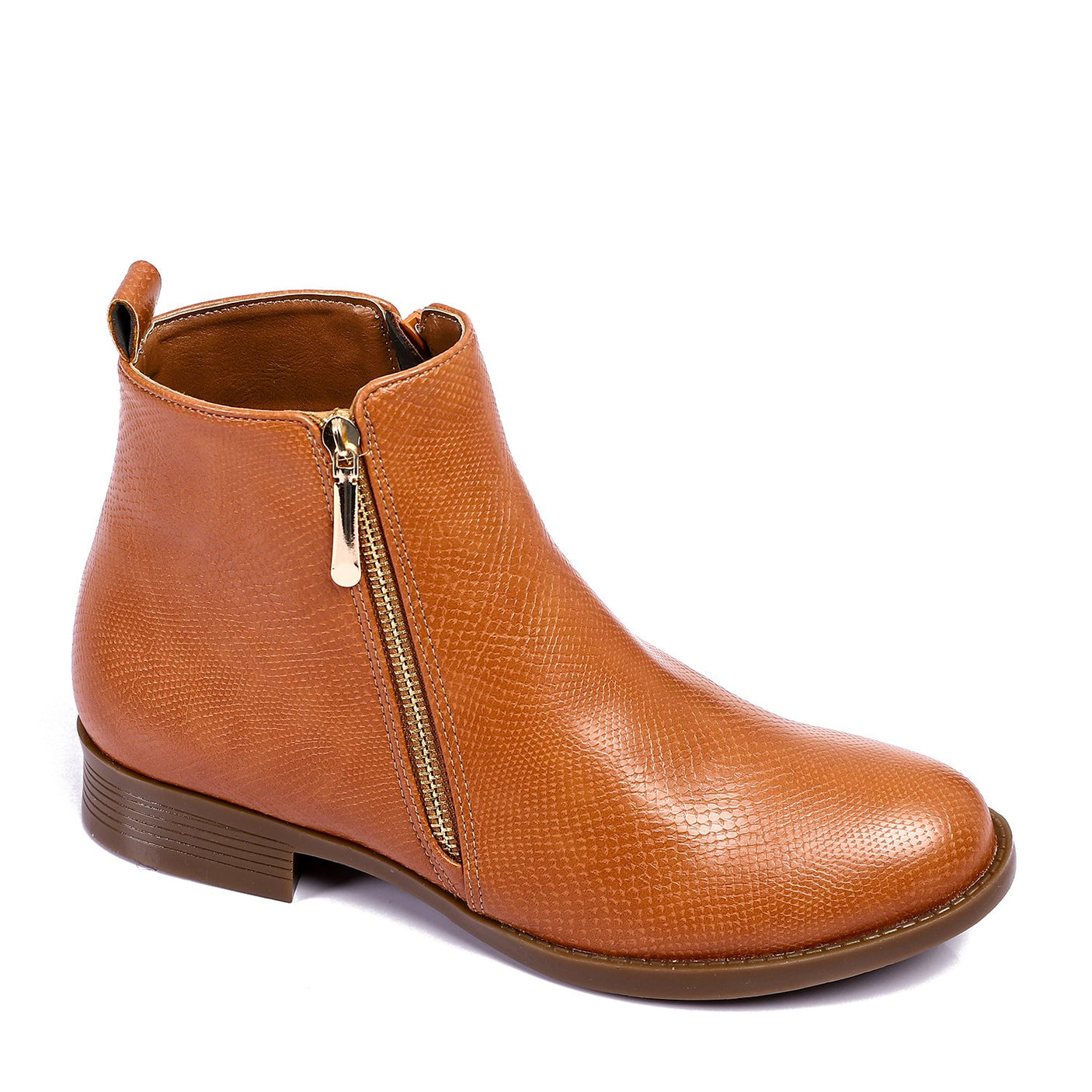 حذاء نصفي من الجلد على طراز Xo