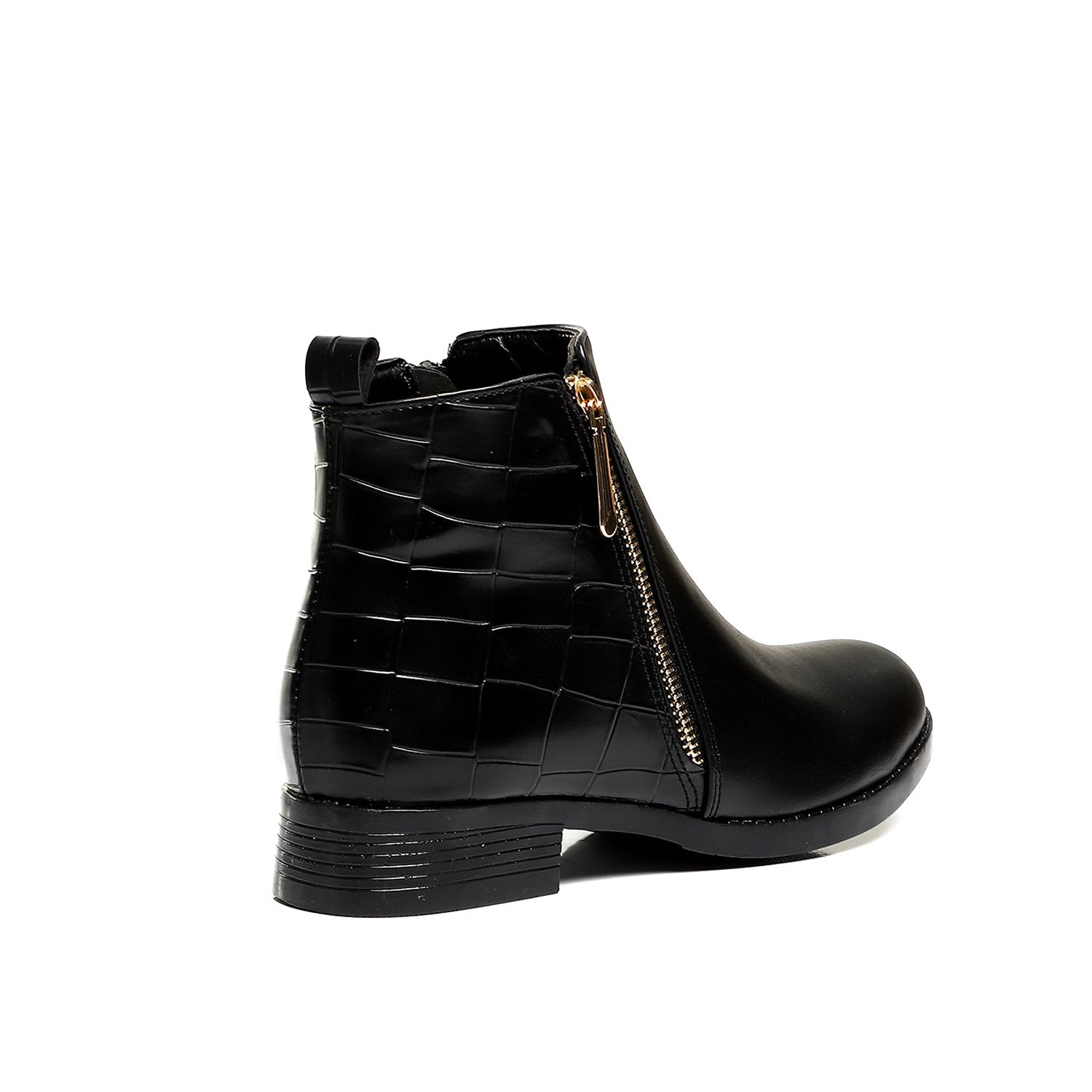 Xo Style Leather Ankle-Boot
