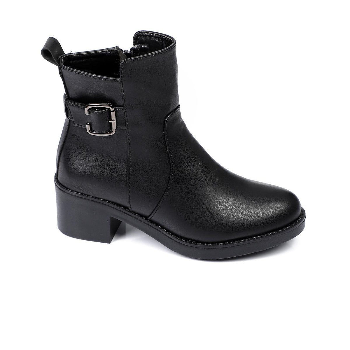 XO Style -Leather Ankle Boot