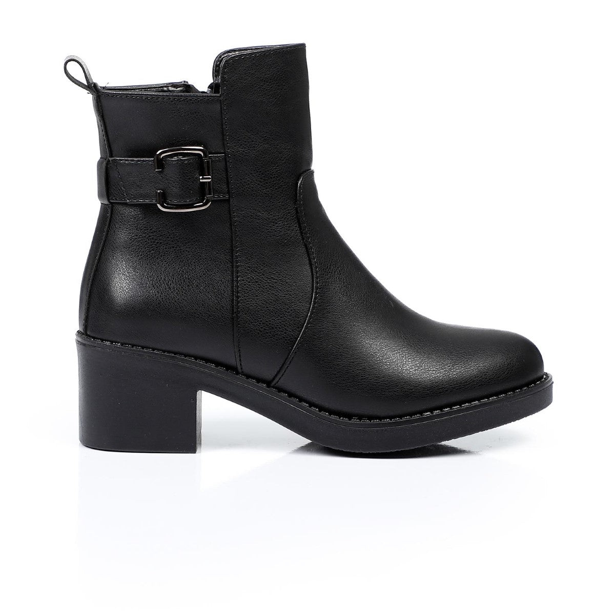XO Style -Leather Ankle Boot