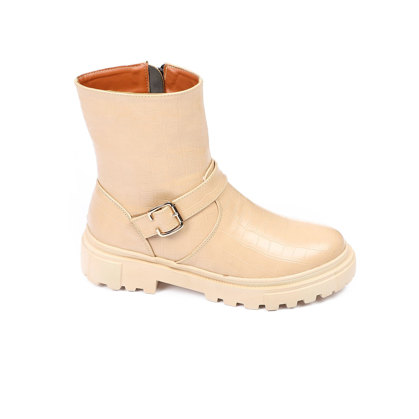 Xo Style Leather Half Boots