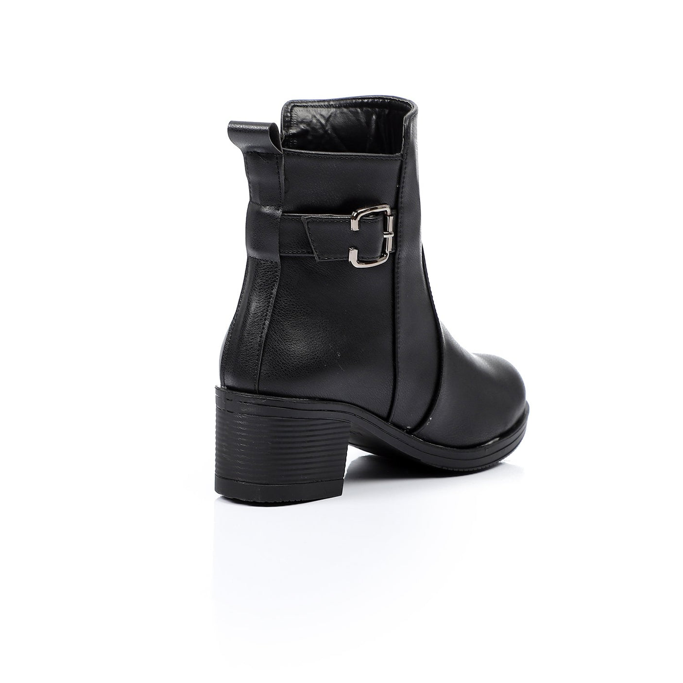 Xo Style Leather Half-Boot