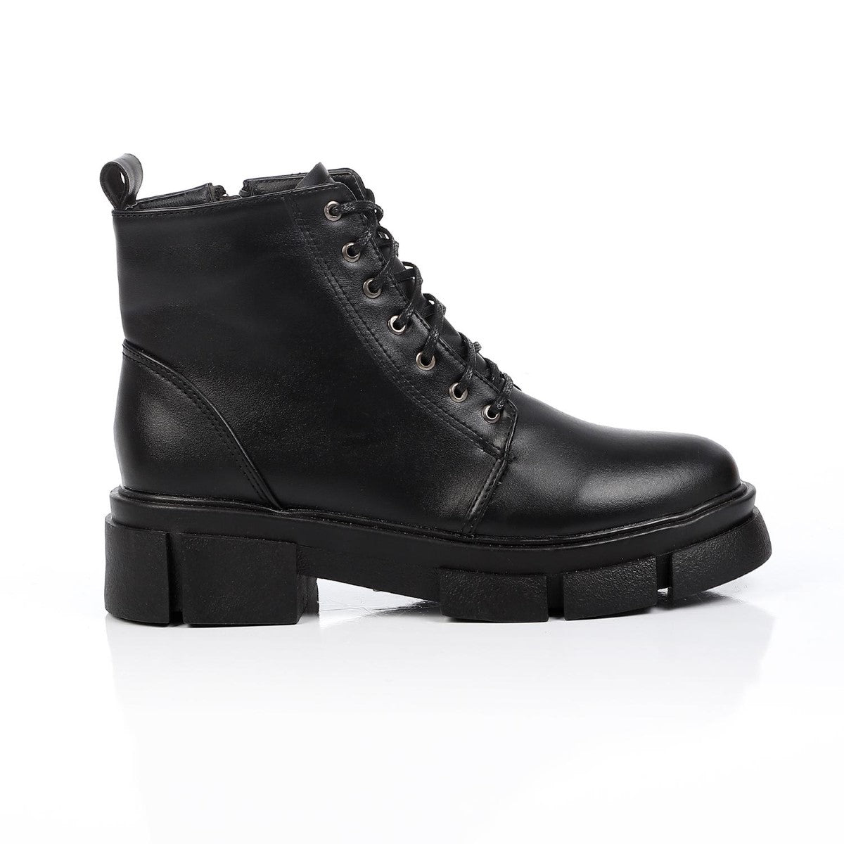 XO Style -Leather Ankle Boot