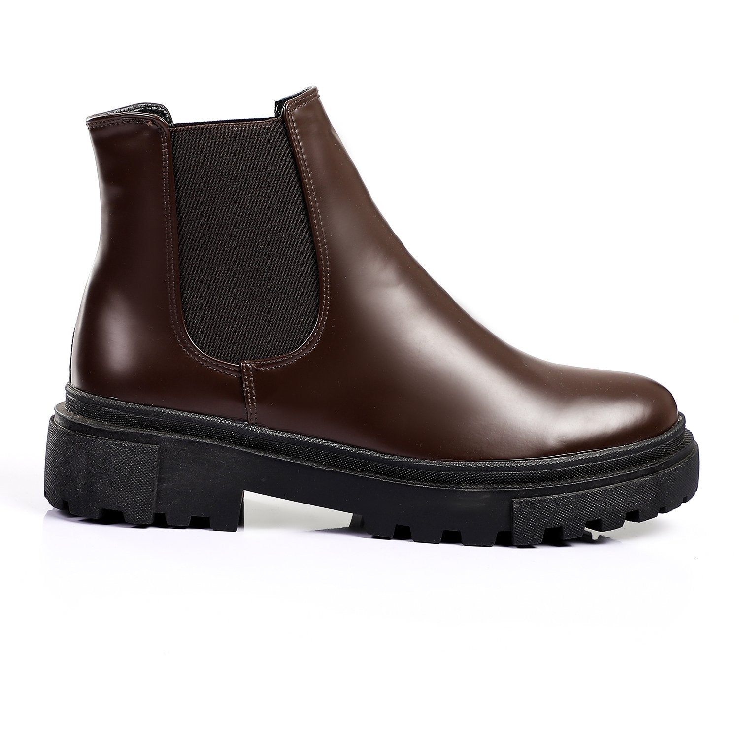 حذاء نصفي من الجلد على طراز Xo