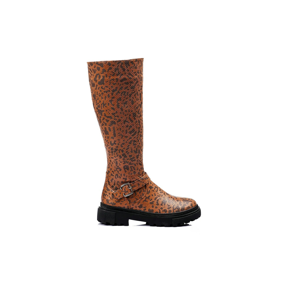 XO - حذاء جلدي - نمر