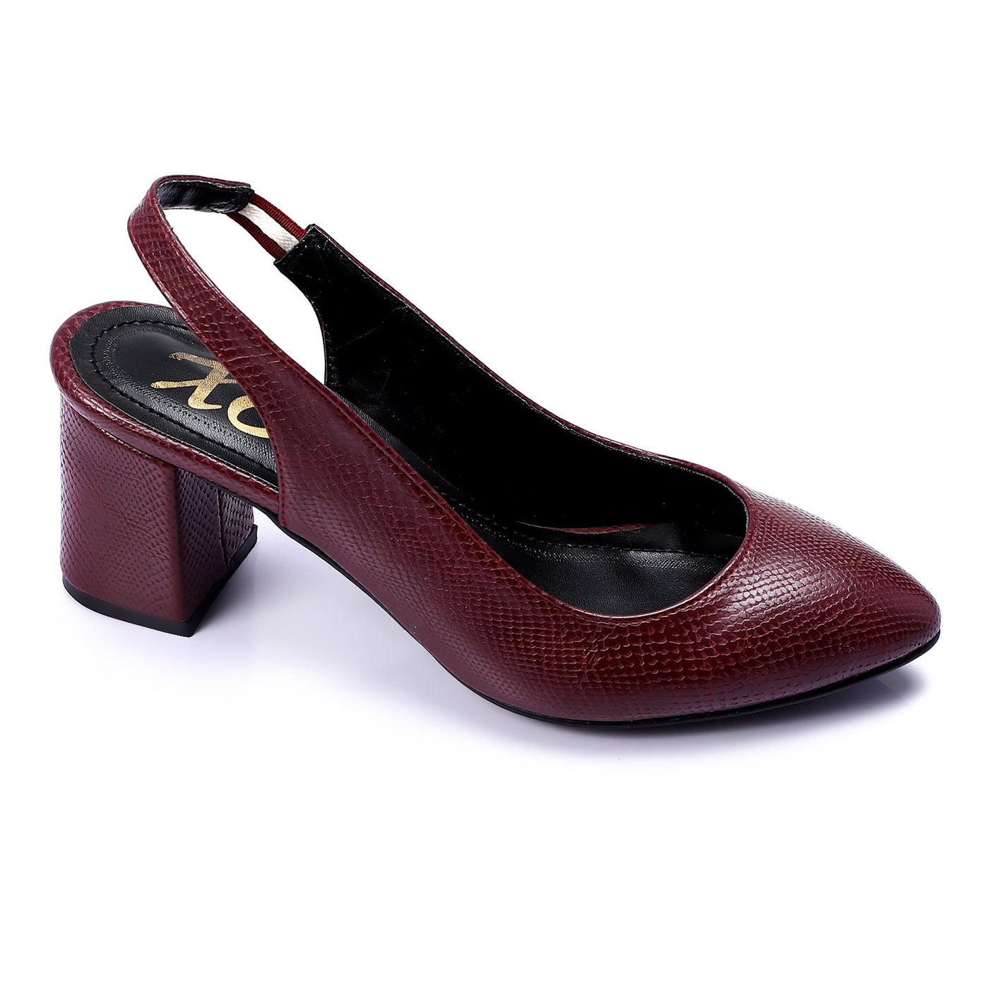 حذاء نسائي بكعب من Xo Style - خامات عالية الجودة - 6 سم