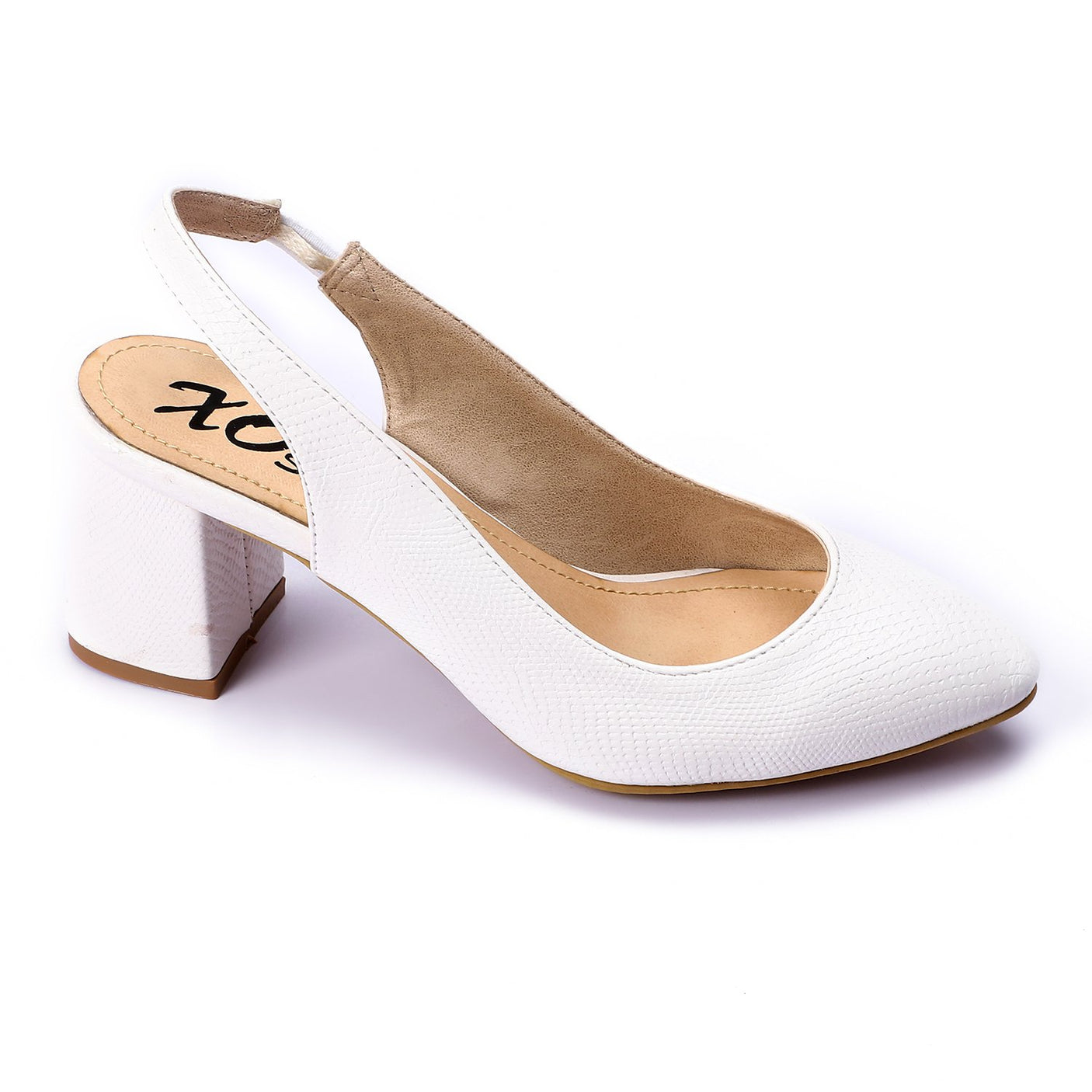 حذاء نسائي بكعب من Xo Style - خامات عالية الجودة - 6 سم