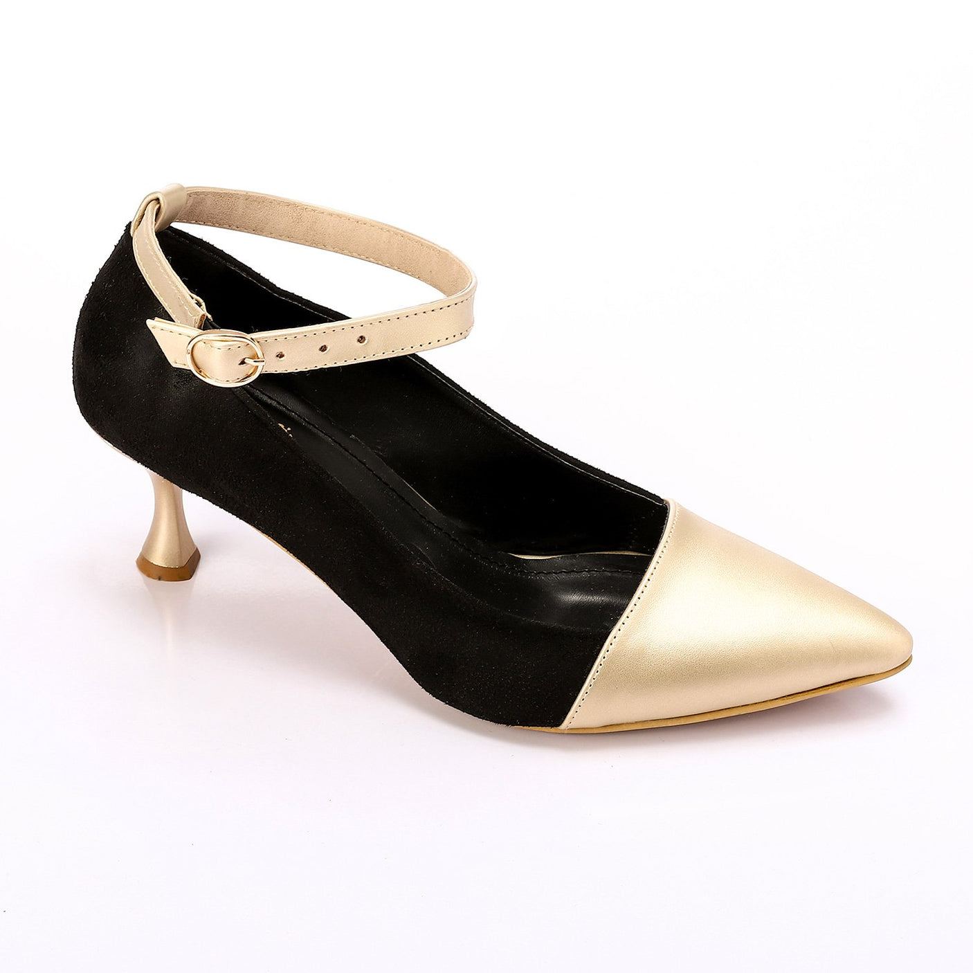 حذاء نسائي بكعب من Xo Style - خامات عالية الجودة - 6 سم