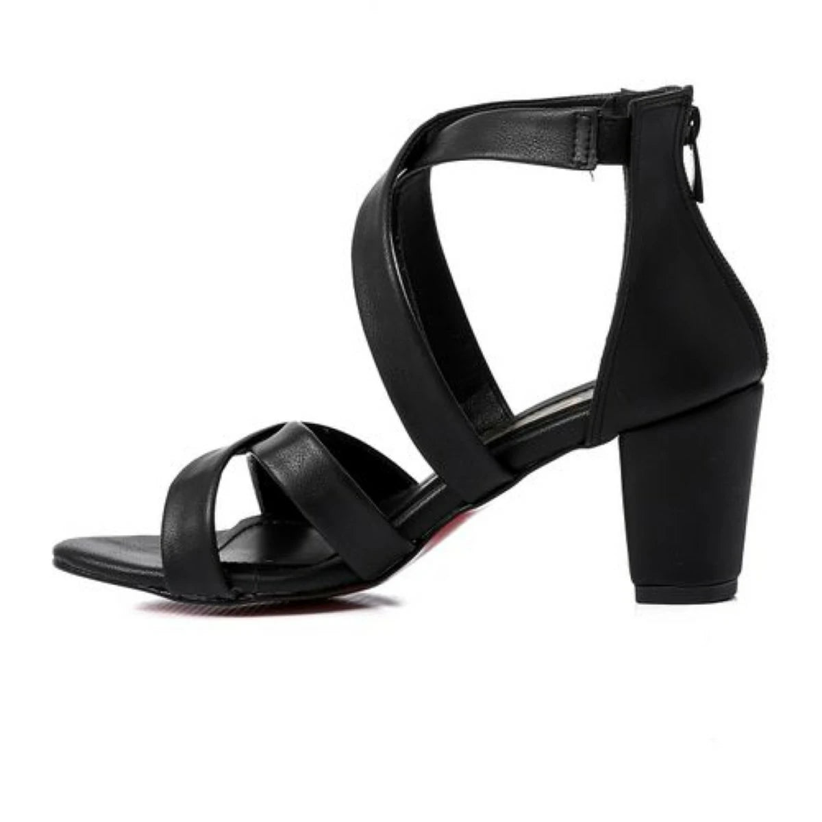 XO - صندل نسائي بكعب عالي مصنوع من مواد عالية الجودة