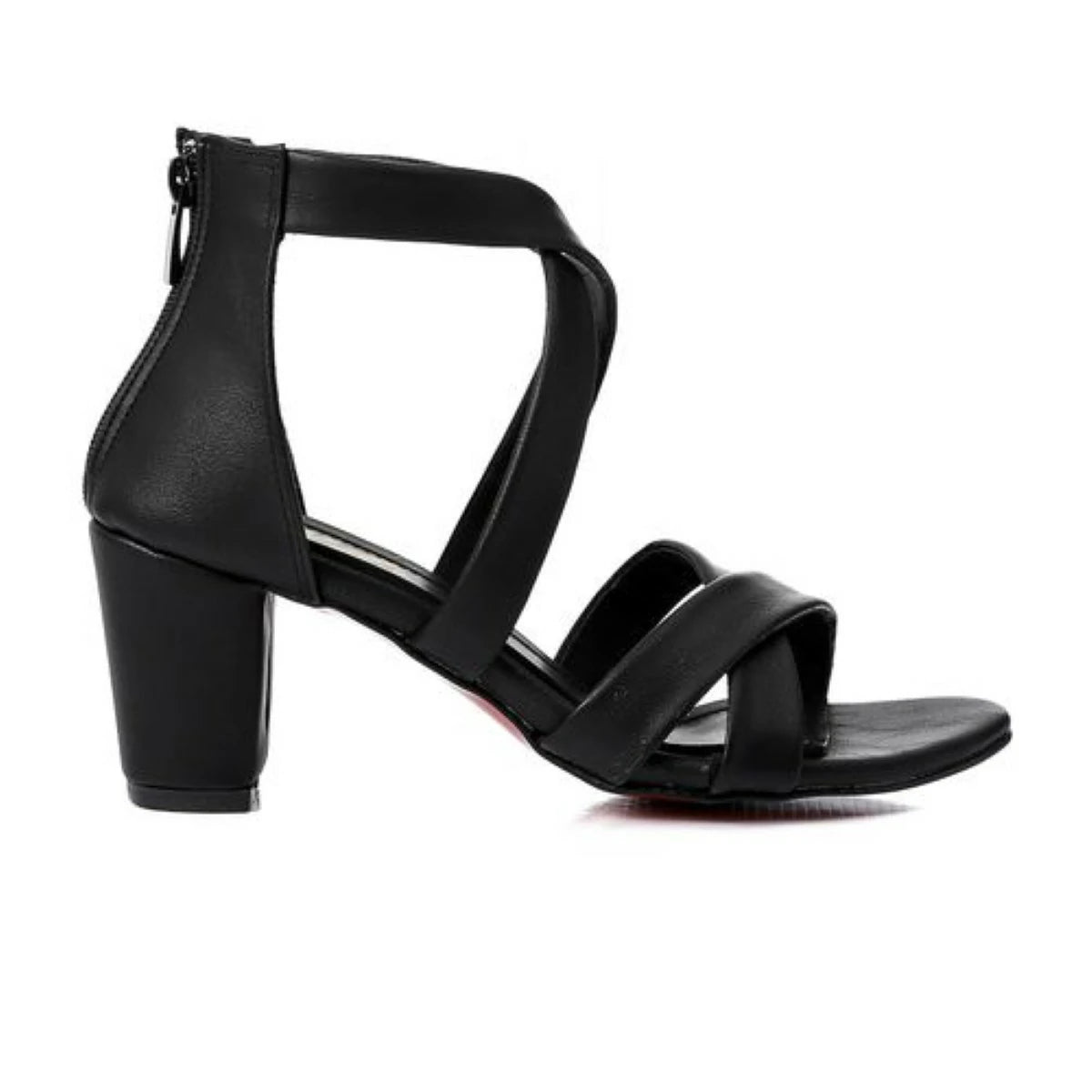 XO - صندل نسائي بكعب عالي مصنوع من مواد عالية الجودة