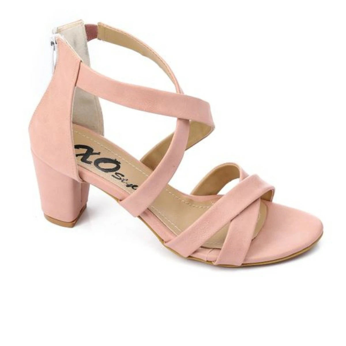 XO - صندل نسائي بكعب عالي مصنوع من مواد عالية الجودة