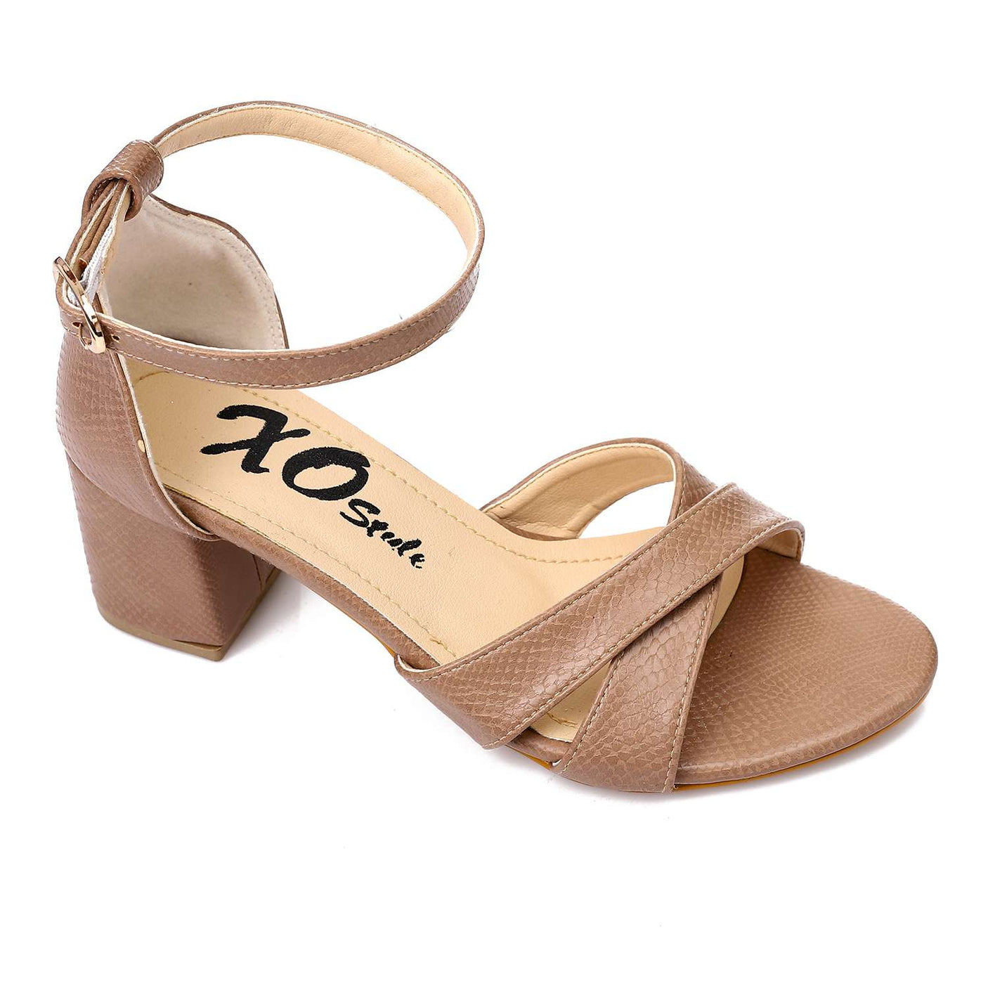 Xo Style - صندل نسائي بكعب - (6 سم)