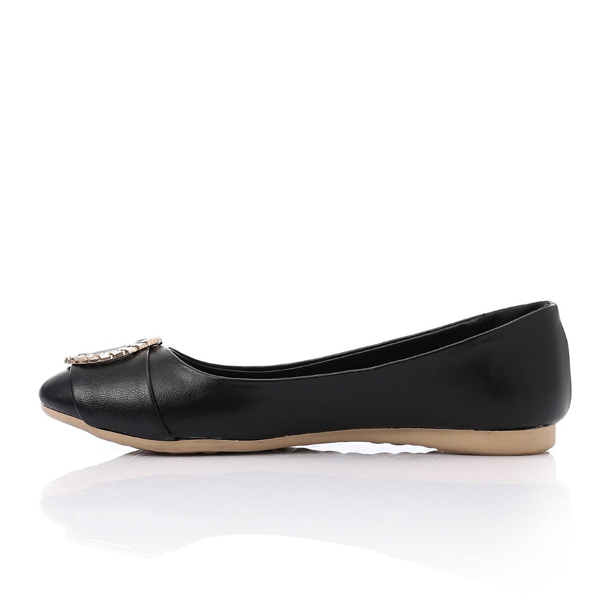 XO - حذاء نسائي جلدي ناعم كاجوال