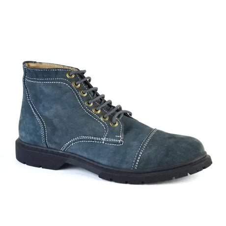 Leazus - Leather Halfboot - S-9001 Gray