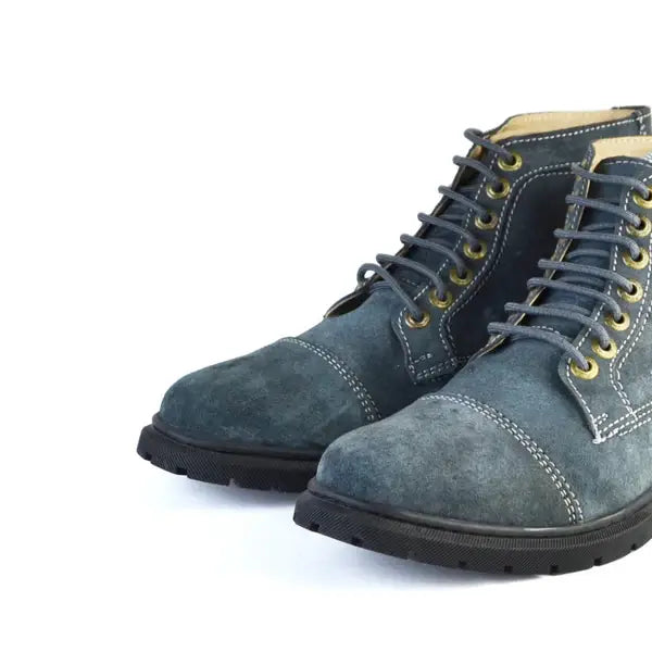 Leazus - Leather Halfboot - S-9001 Gray