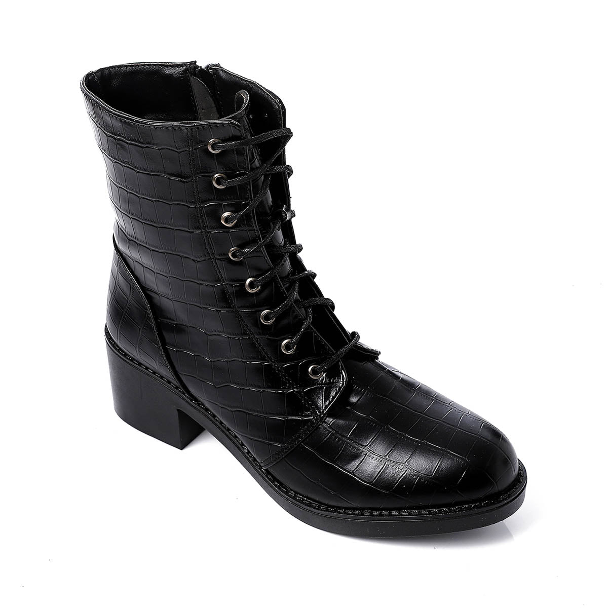 Xo Style - حذاء كاحل من الجلد