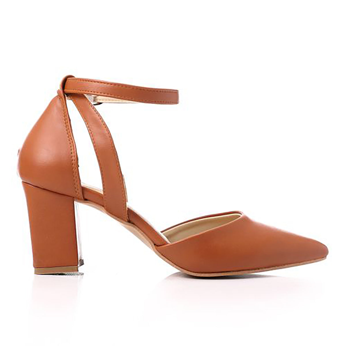 XO STYLE - صندل نسائي بكعب - خامات عالية الجودة - 7 سم