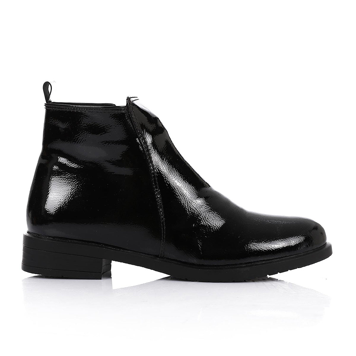XO - Leather Ankle Boot 1444-Black