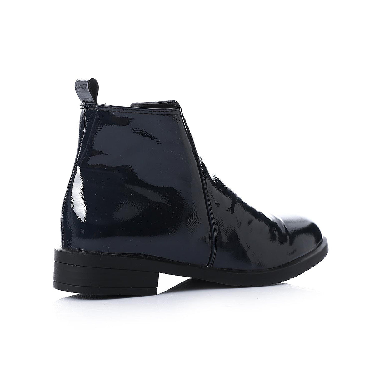 XO - Leather Ankle Boot 1444 Navy