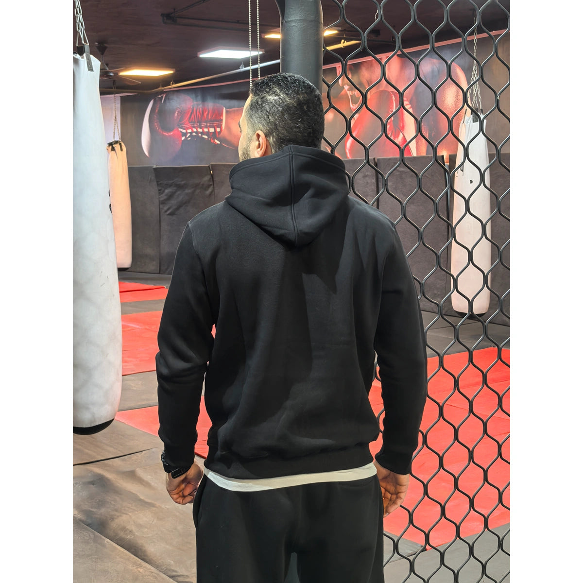 Taurwear - milton cotton sweatshirt paded with hoodie for men