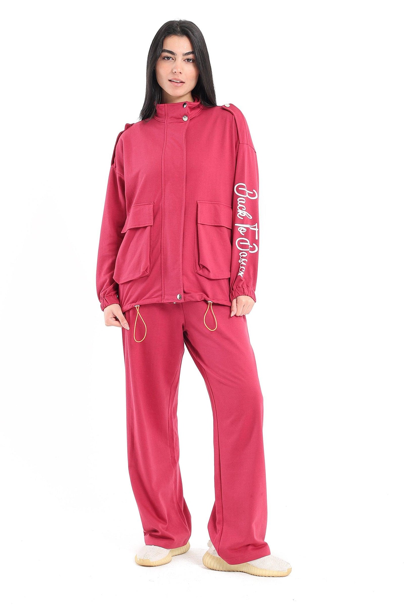 كلو - جاكيت بإغلاق بالضغط للنساء