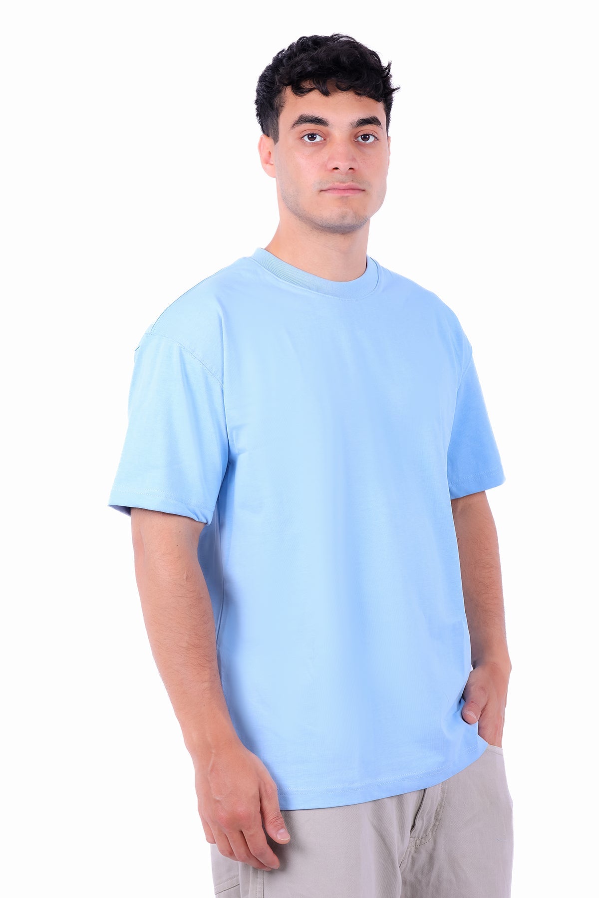 Sutra - Over Size Polivar Cotton Basic T_Shirt