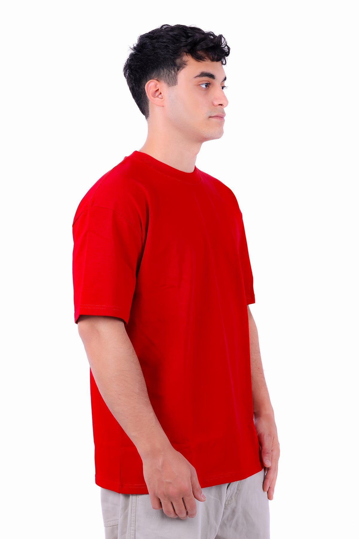 Sutra - Over Size Polivar Cotton Basic T_Shirt