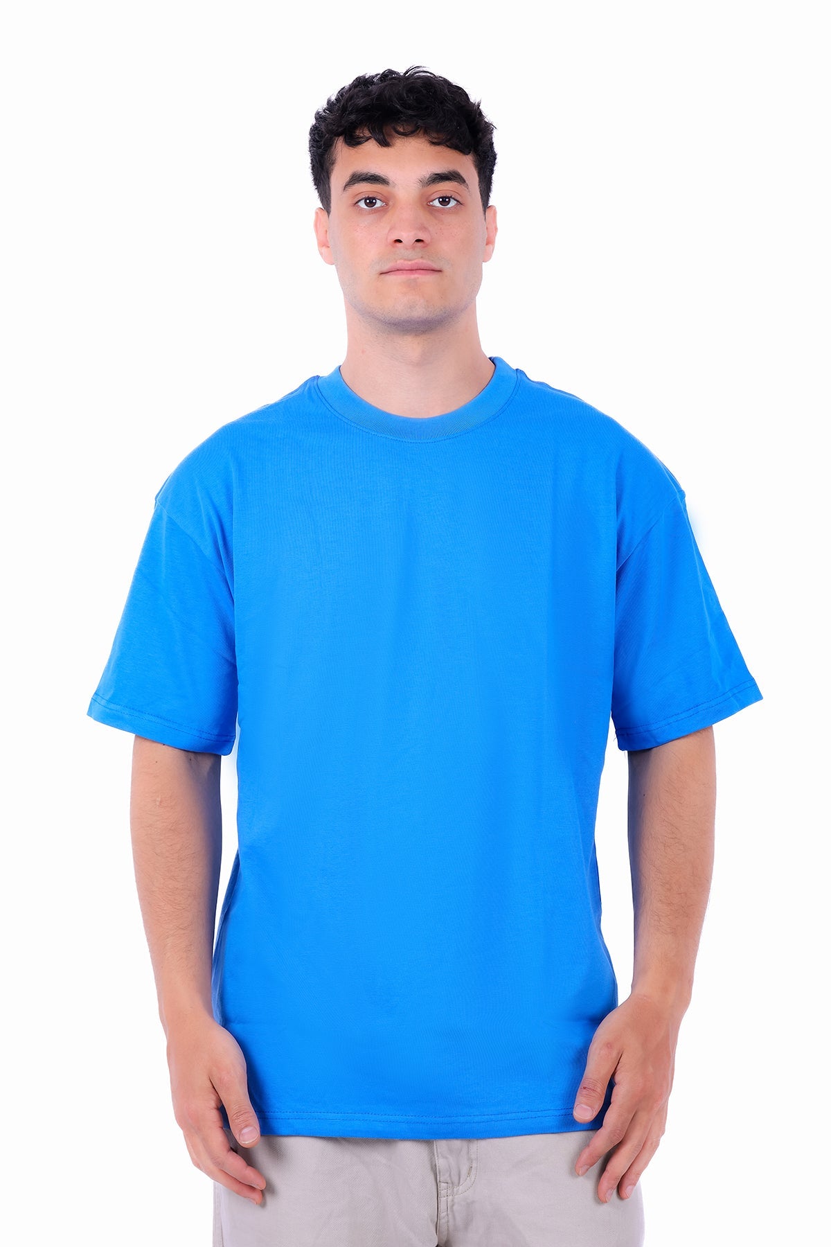 Sutra - Over Size Polivar Cotton Basic T_Shirt