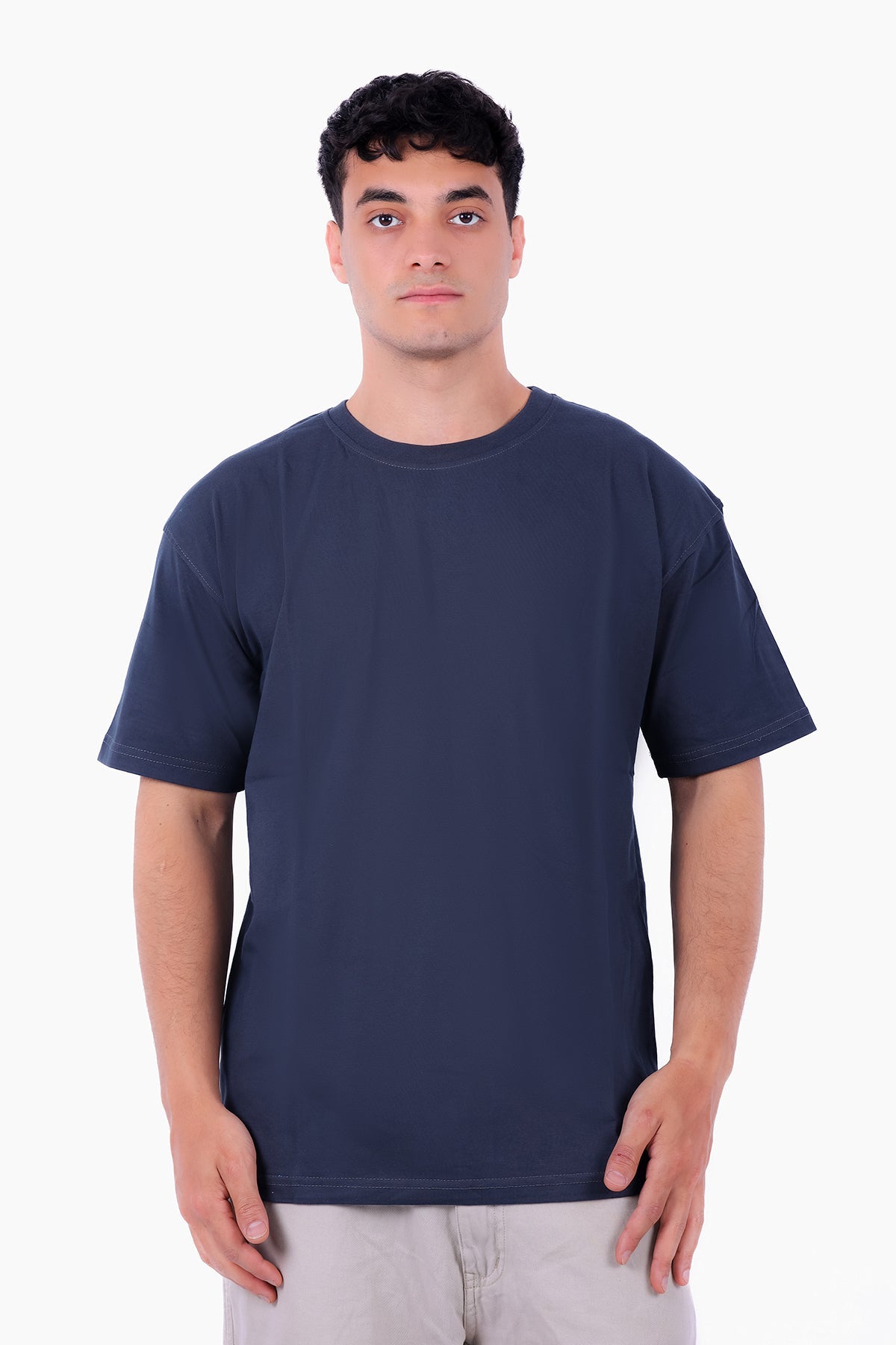 Sutra - Over Size Polivar Cotton Basic T_Shirt