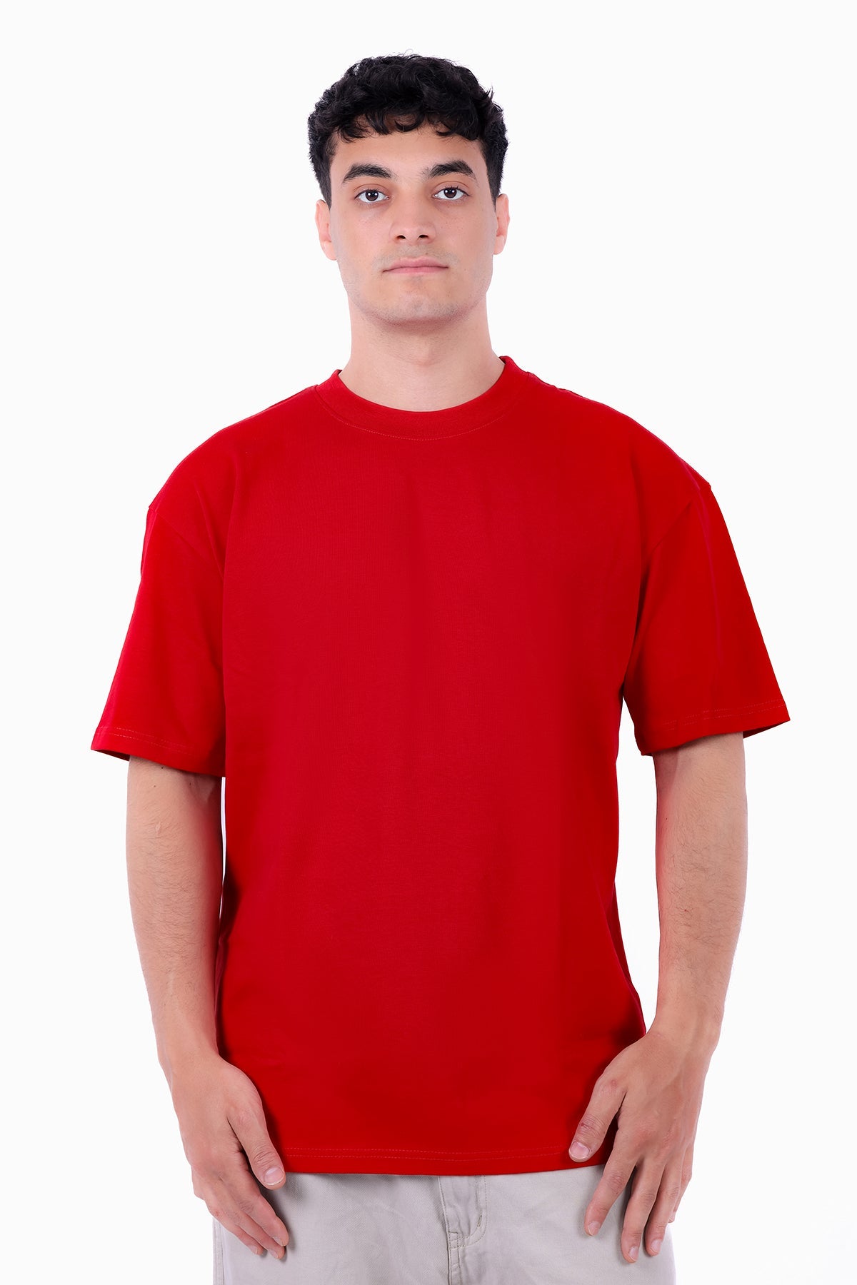 Sutra - Over Size Polivar Cotton Basic T_Shirt
