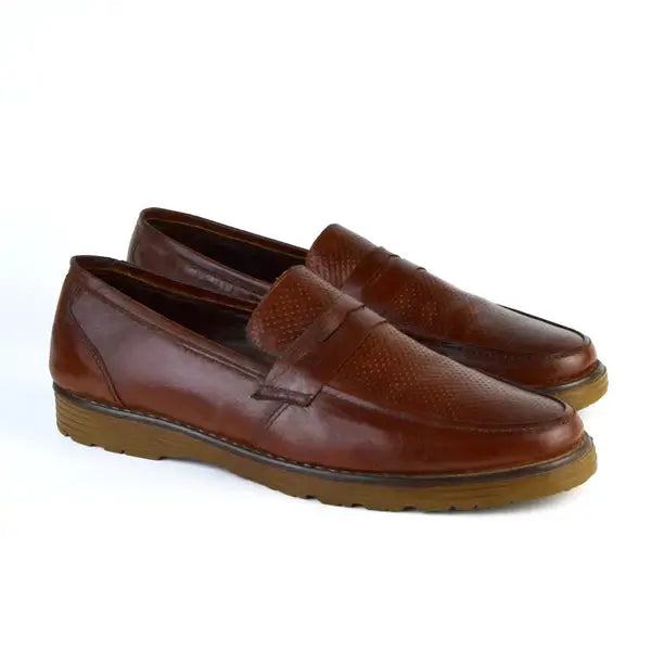 Leazus - Leather Loafer shoes - 3011