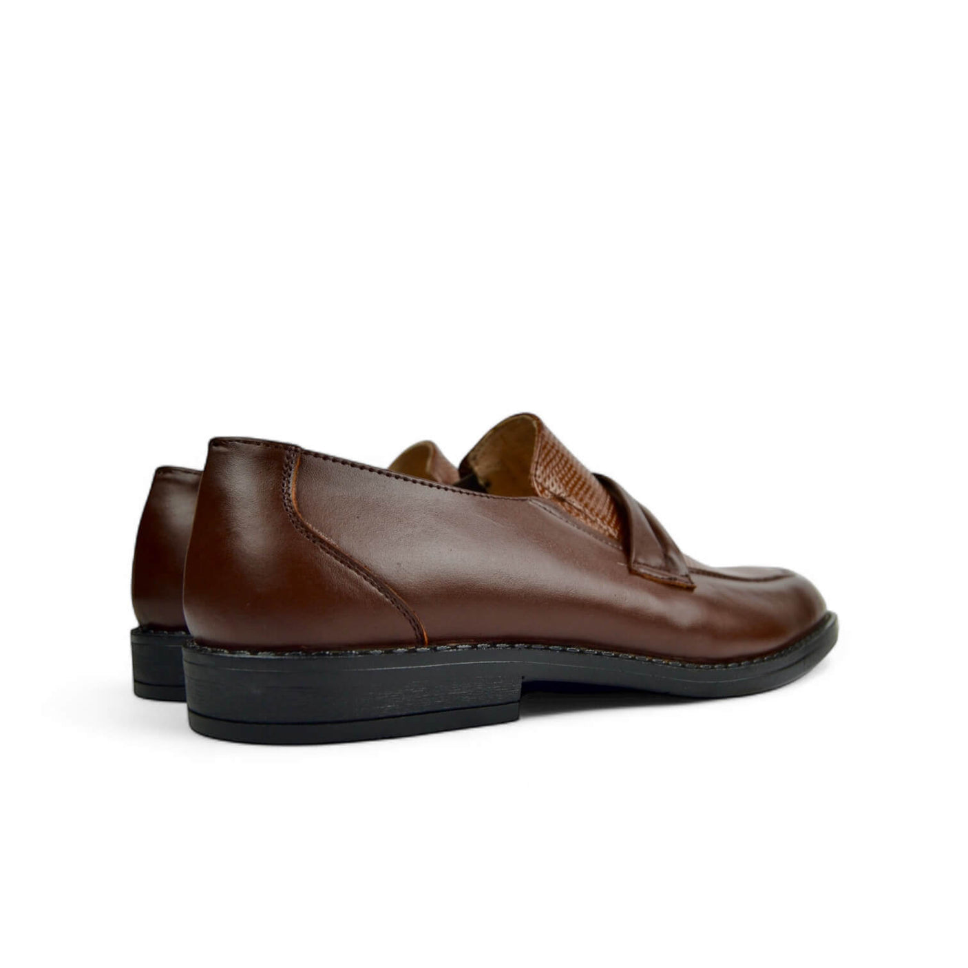 Leazus - Two-Tone Loafer - Brown