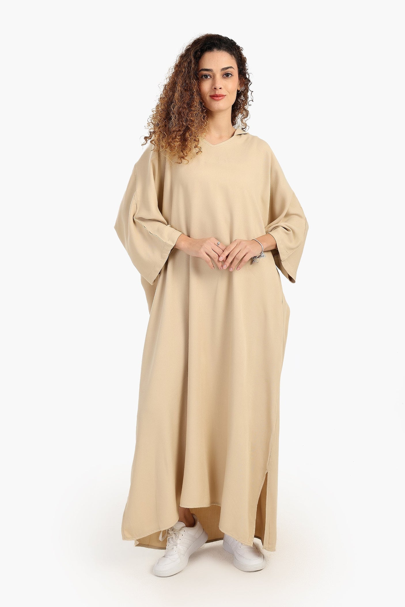 كارينا - سترة من الدنيم بحاشية خام