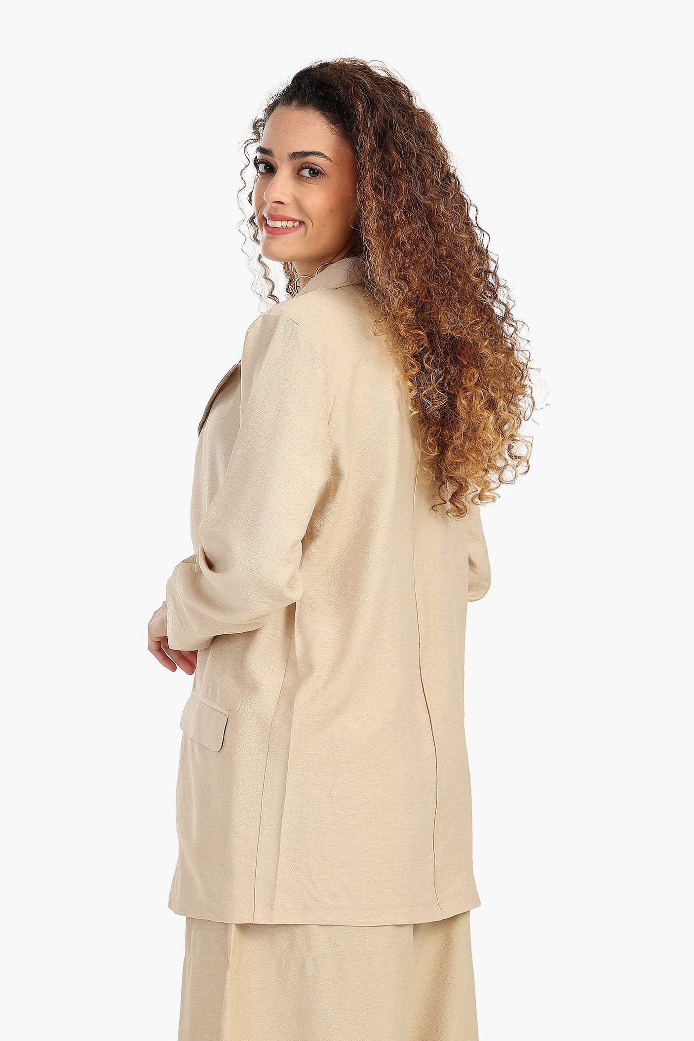 Carina - Notch Collar Lounge Blazer