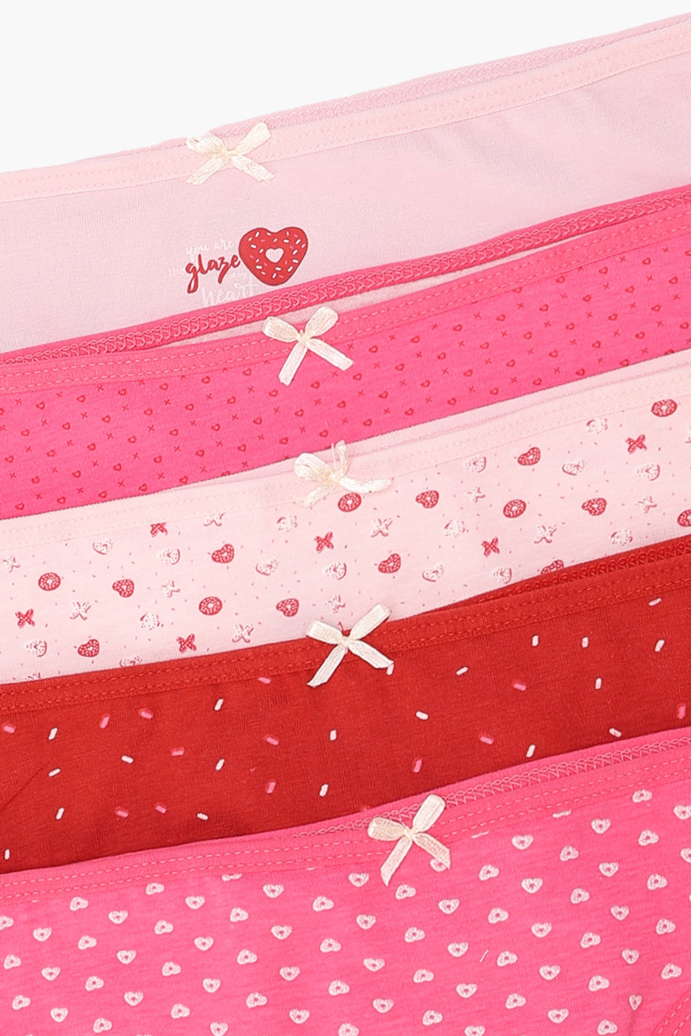 كارينا - مجموعة من 5 سراويل بيكيني ملونة