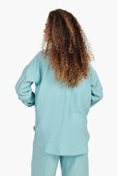 كارينا - قميص استرخاء بكتف منسدل