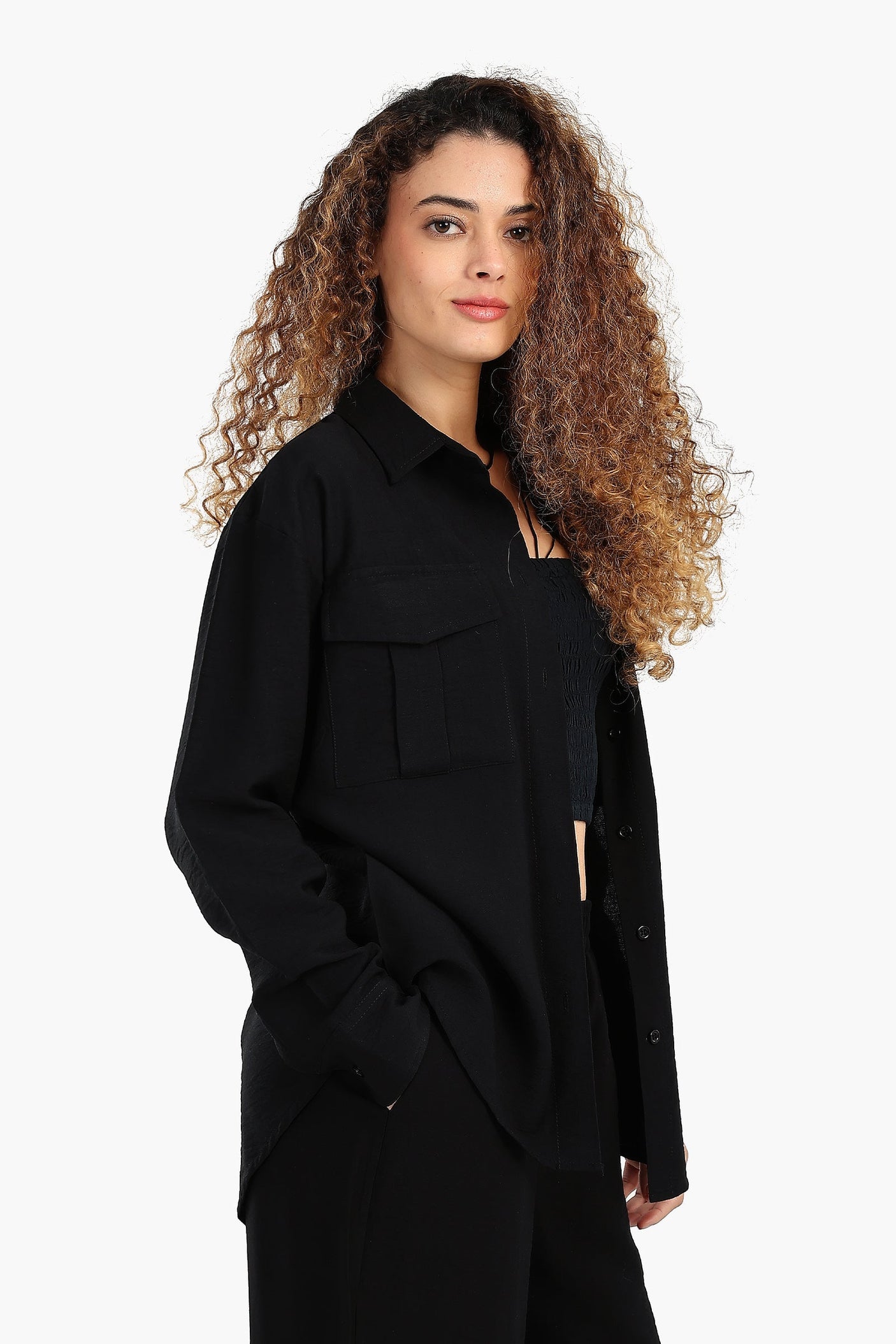 Carina - Classic Button-Up Shirt