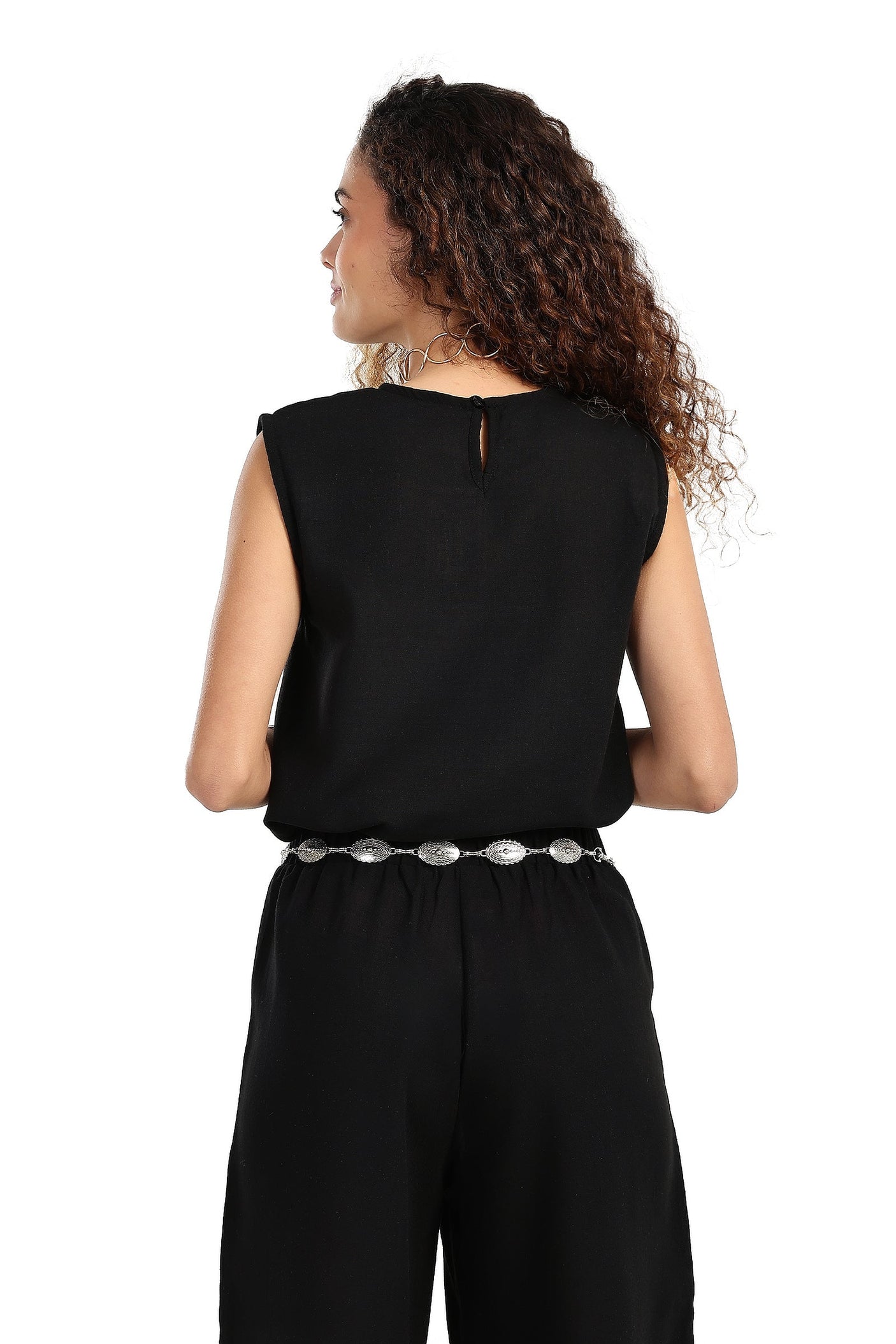 كارينا - بلوزة استرخاء بدون أكمام