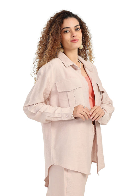 Carina - Classic Button-Up Shirt