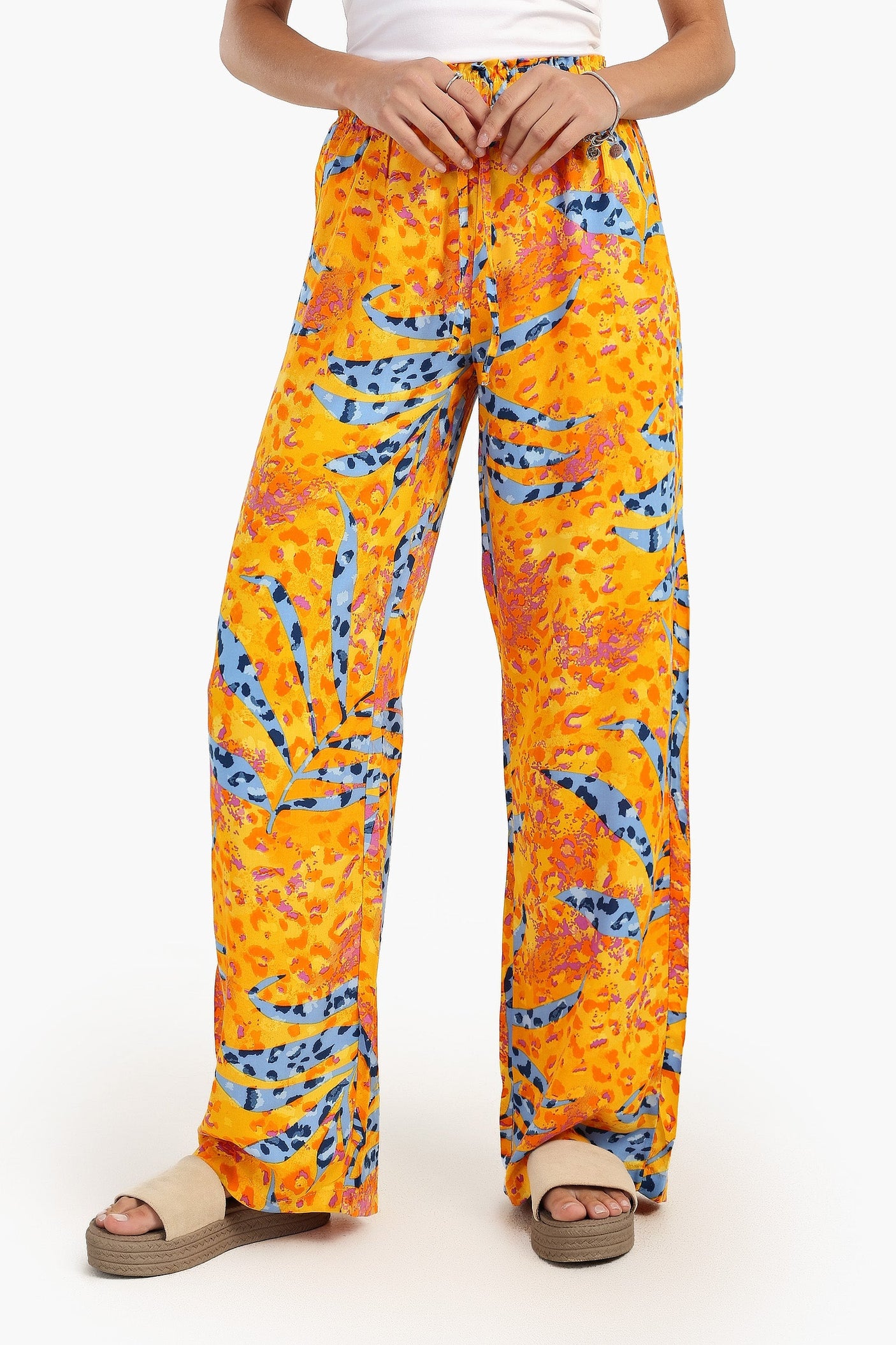 Carina - Casual Printed Pants