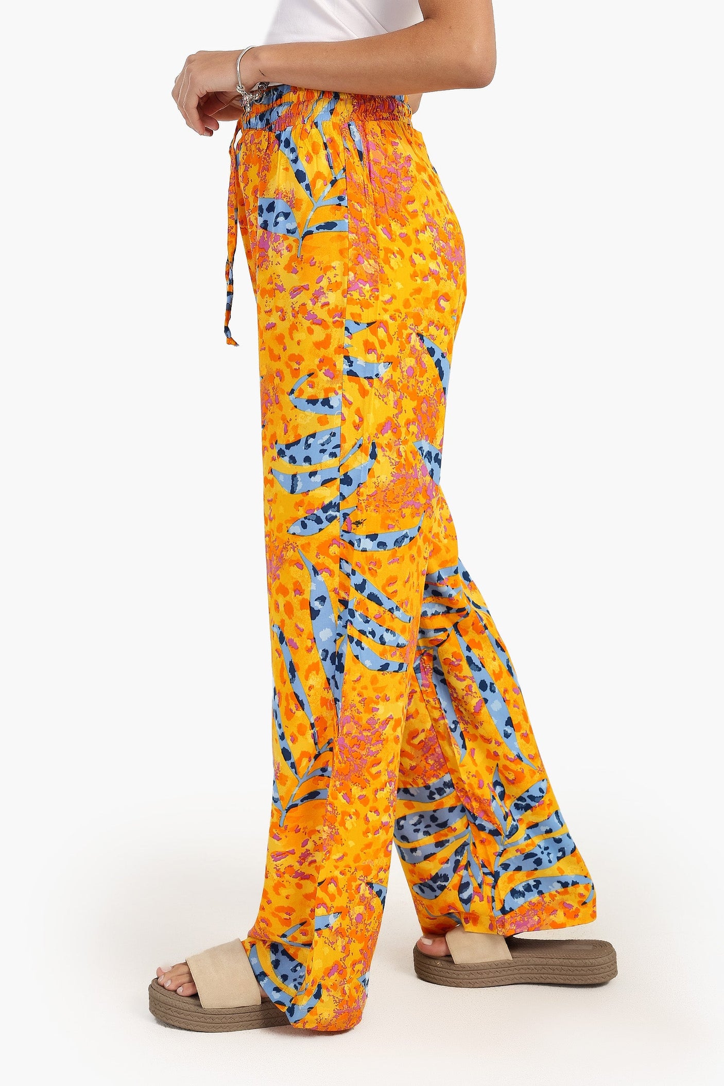 Carina - Casual Printed Pants