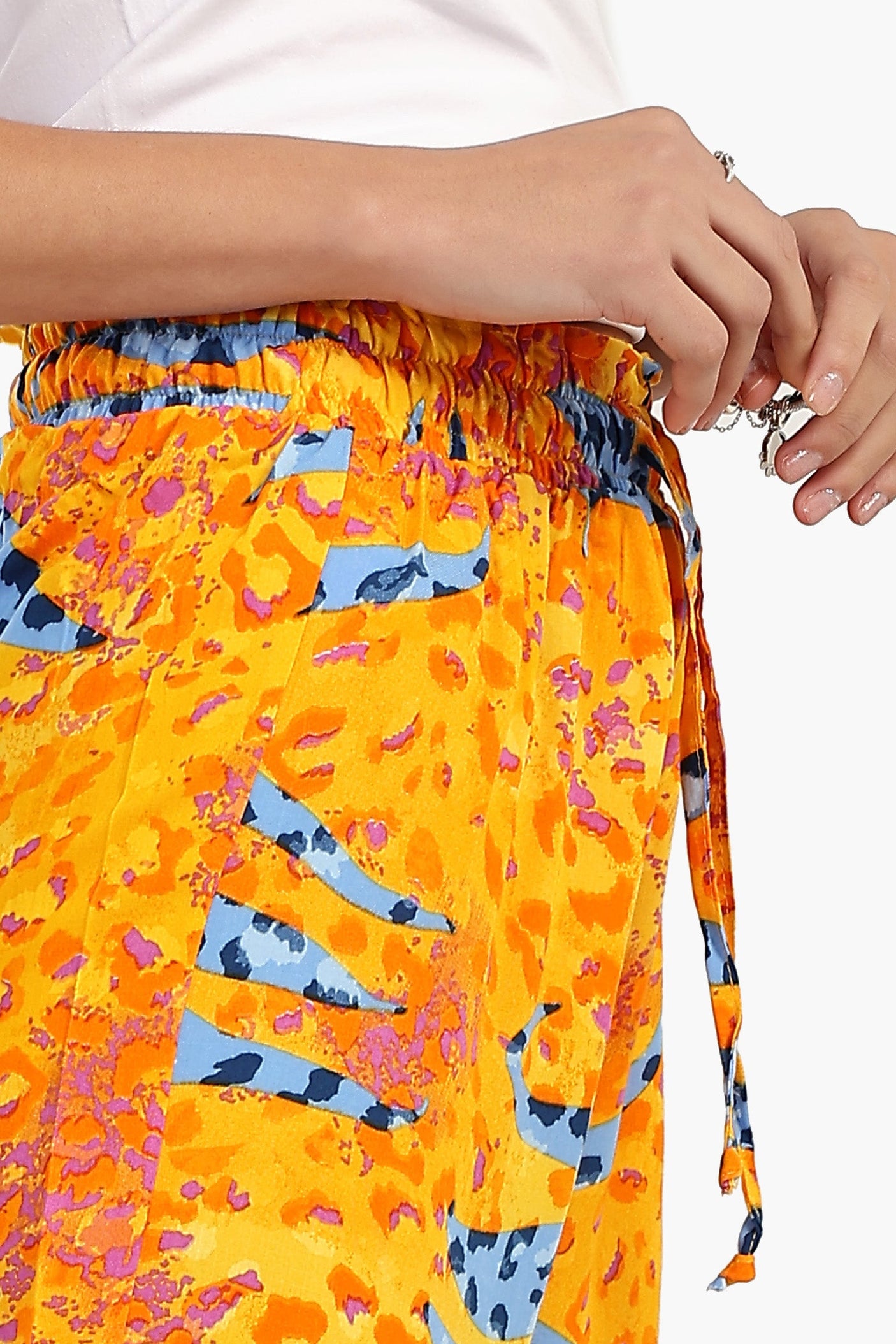 Carina - Casual Printed Pants