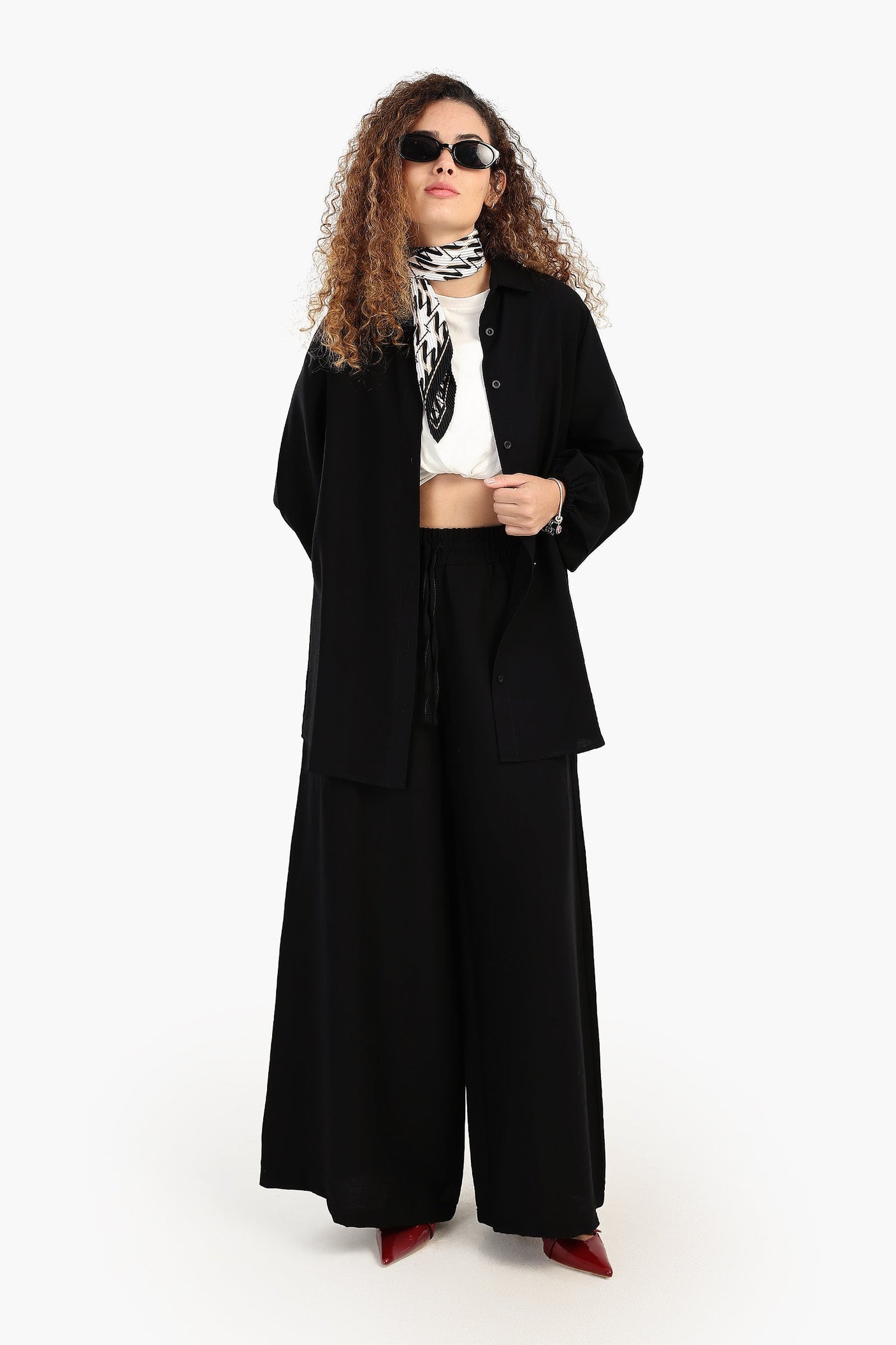 Carina - Linen Wide Leg Pants