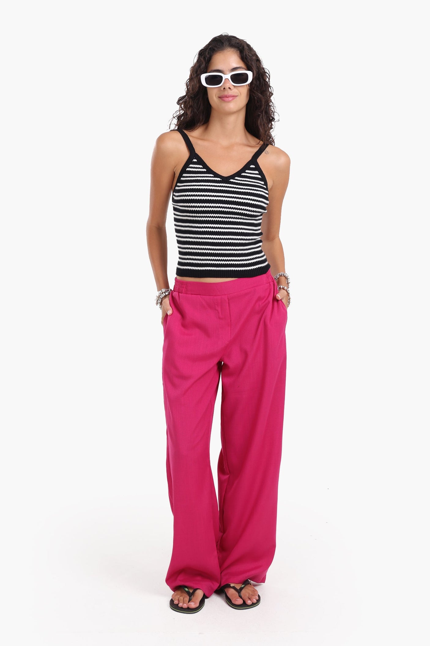 Carina - Chic Wide Leg Lounge Pants