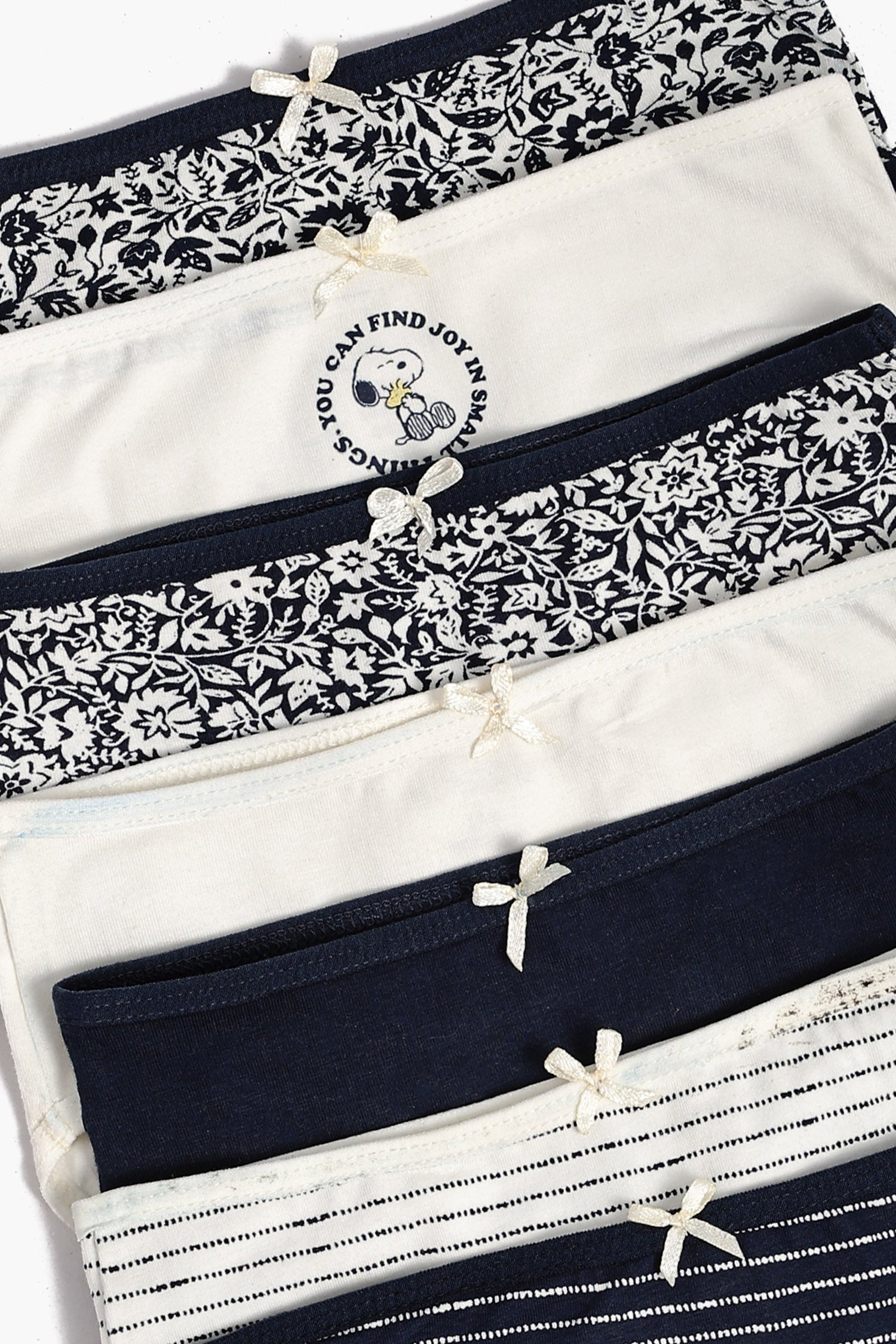 كارينا - مجموعة من 7 سراويل داخلية قصيرة للفتيات  للبنات