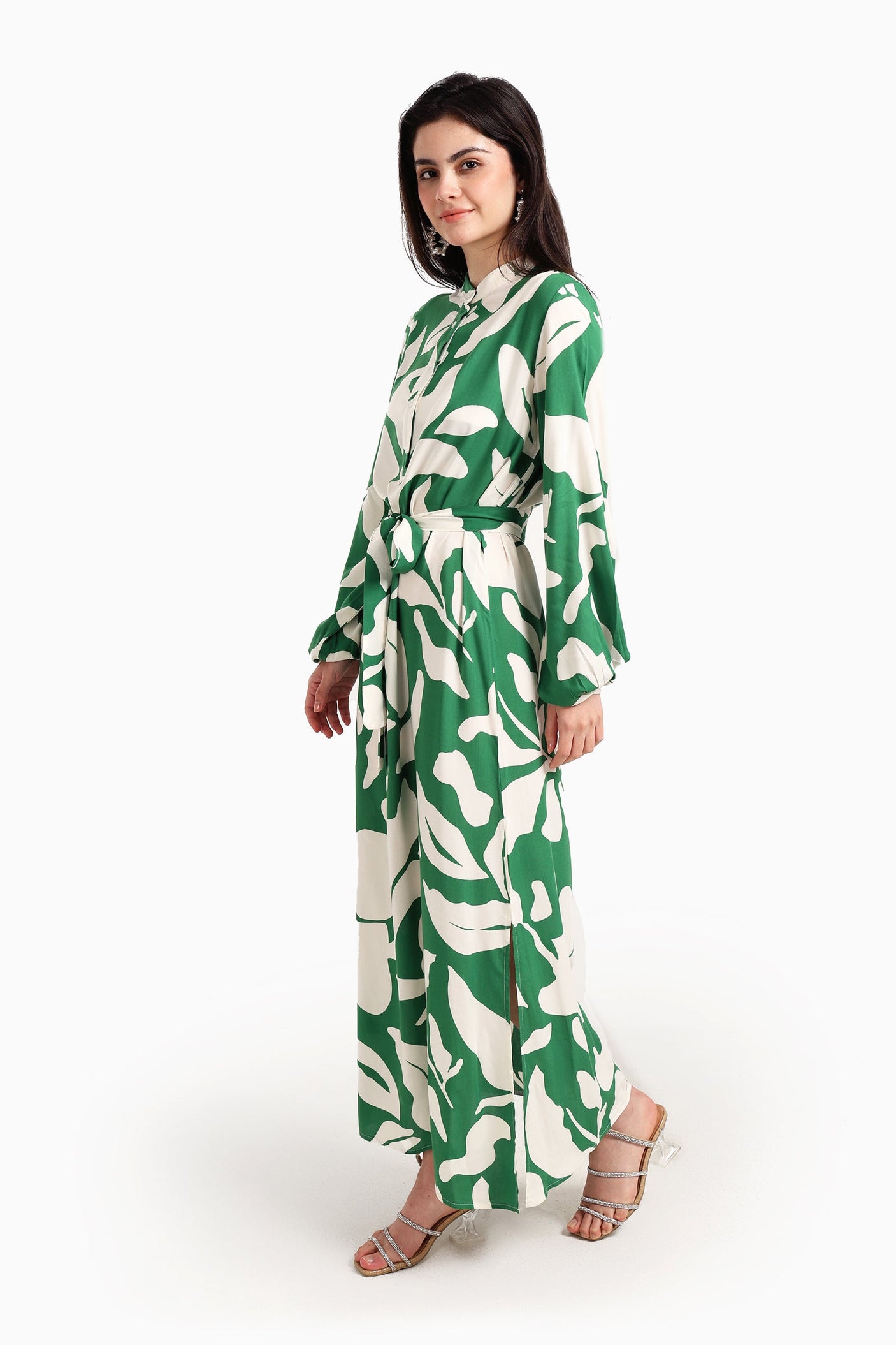 كارينا - فستان أنيق مطبوع