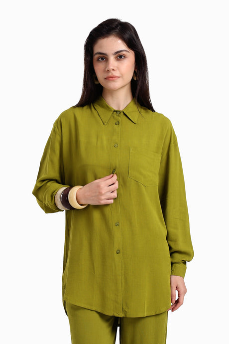 Carina - Classic Collared Neck Shirt