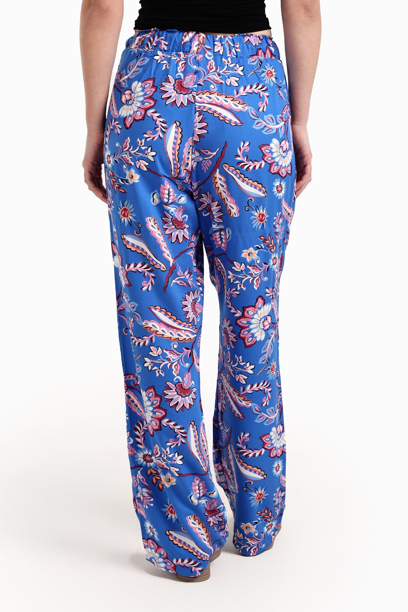 كارينا - بنطال مطبوع سهل الارتداء